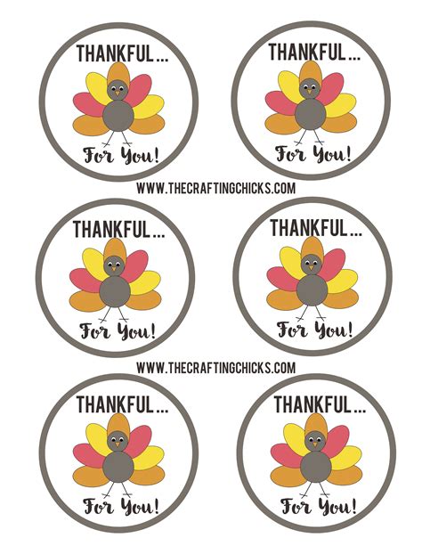 Printable Thanksgiving Tags